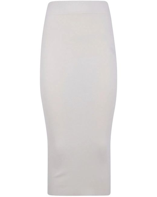 Entire studios White "Knit" Skirt