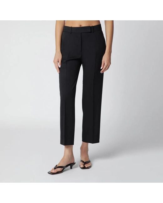 Rohe Black Mies Cigarette-Leg Trousers