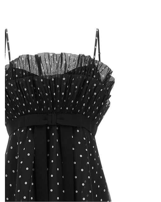 Zimmermann Black Polka Dot Dress