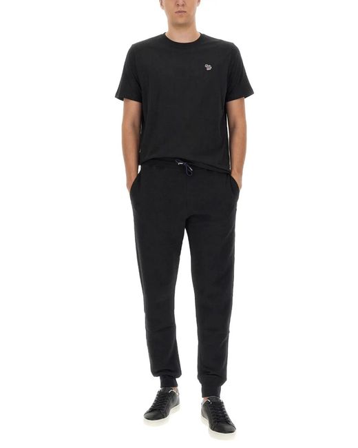 Paul Smith Black Ps Paul Smith Regular Fit Tshirt for men