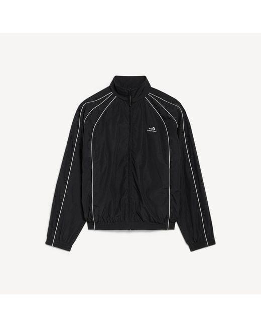 Balenciaga Black Trackside Tracksuit Jacket for men
