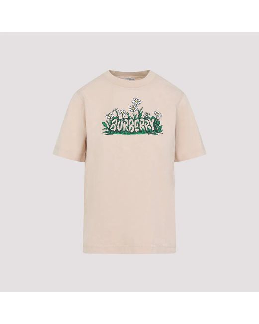 Burberry Natural Skin Cotton T-Shirt