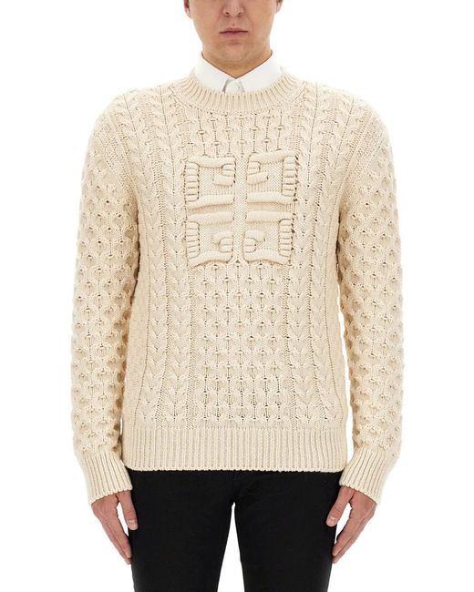 Givenchy Natural Jersey With Logo for men