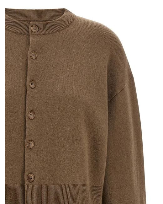 Extreme Cashmere Brown 'N°170 Chou' Cardigan