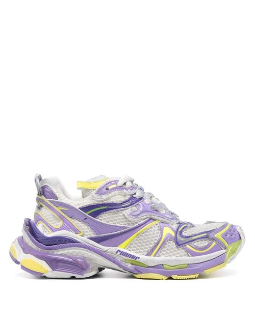 Balenciaga White Runner 2 Sneakers