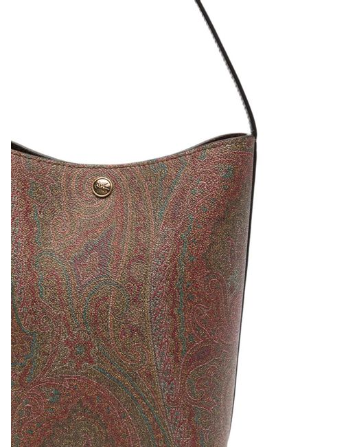 Etro Brown Shoulder Bag