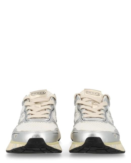 Premiata White Sneaker "Lauryn"