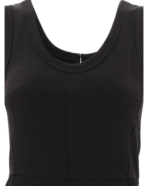 Jil Sander Black Dresses
