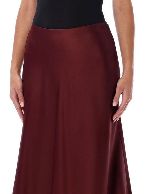 Ralph Lauren Red Masina Long Skirt
