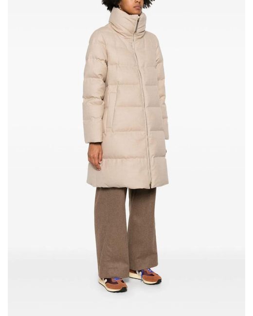 Herno Natural Midi Down Jacket