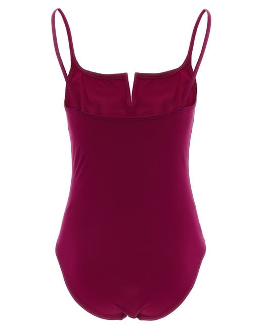 Eres Purple 'Intense' One-Piece Swimsuit