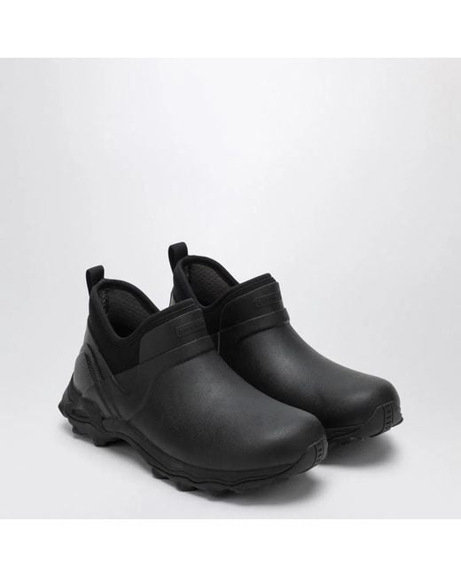 Givenchy Black Bogs Rubber Chelsea Boots for men