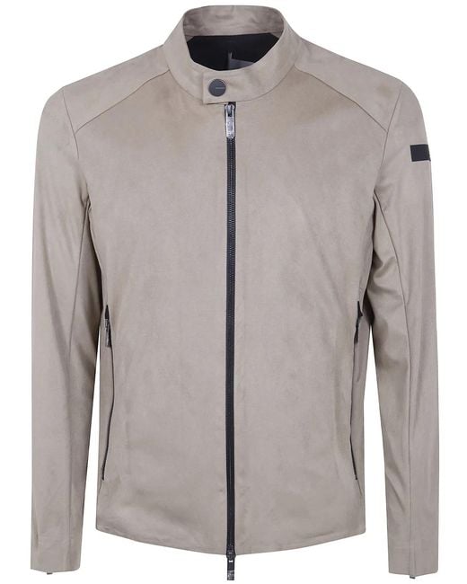 Rrd Natural Suede-Effect Stretch Technical Biker Jacket for men