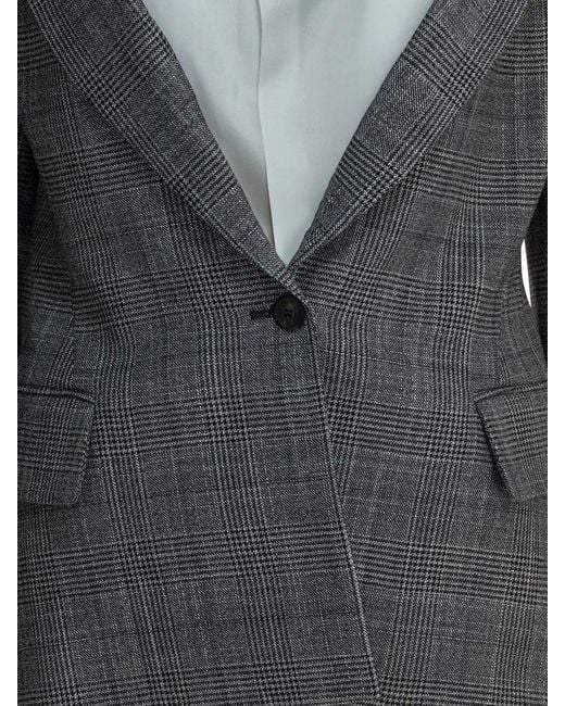 Sa Su Phi Black Wool Silk Jacket