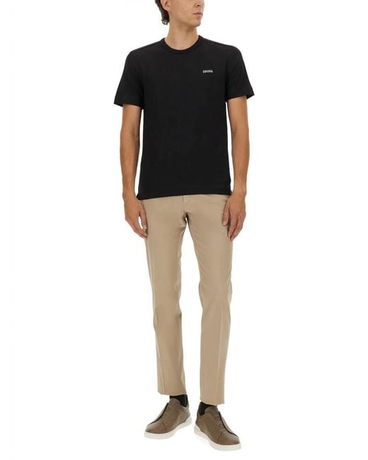 Zegna Natural Premium Cotton Pants for men
