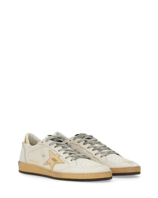 Golden Goose Deluxe Brand White Ballstar Leather Upper