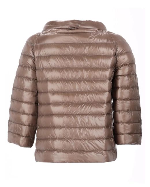 Herno Blue Reversible Padded Coat