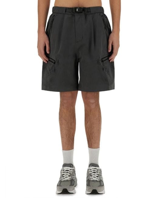 Alpha Industries Black Short Laser Cut for men