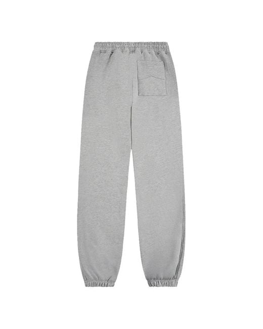 Rhude Gray Classique Cuffed Sweatpant for men