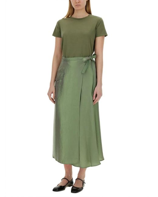 Aspesi Green Cotton T Shirt