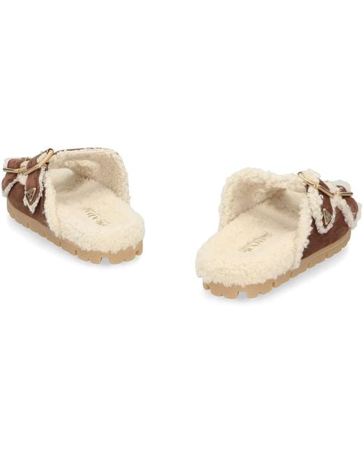 Prada Brown Slippers