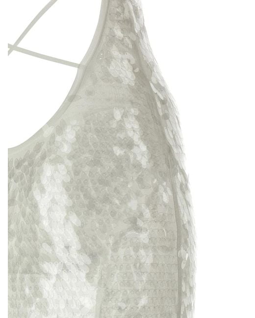 Norma Kamali White 'Fara' Dress