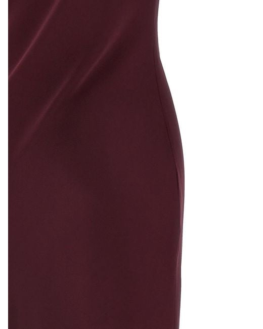 Norma Kamali Purple 'Maria' Dress