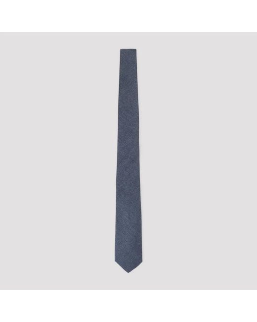 Canali Blue Tie for men