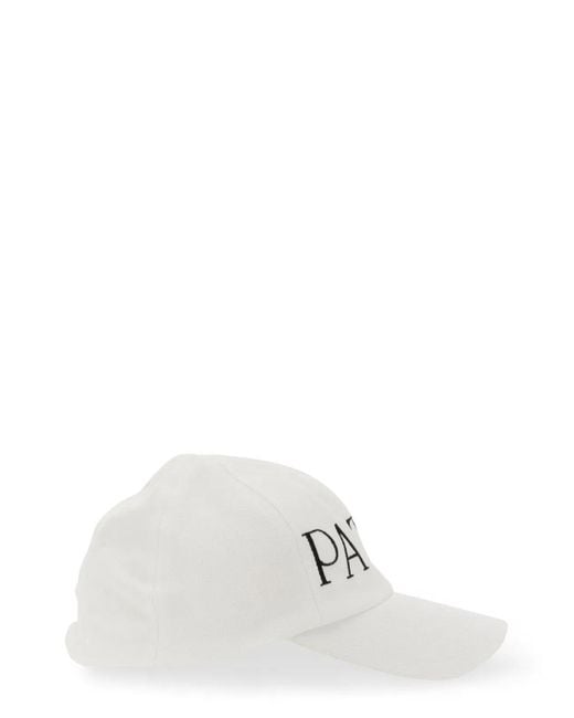 Patou White Baseball Hat With Logo