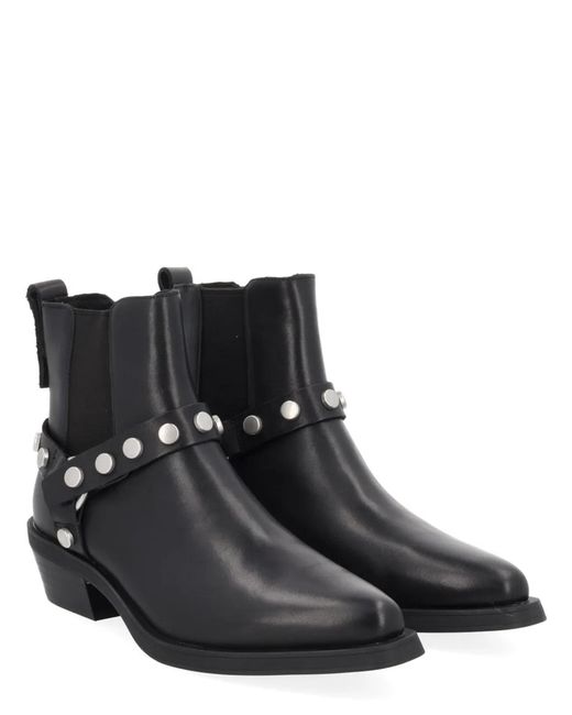 Ash Black Boot Logan