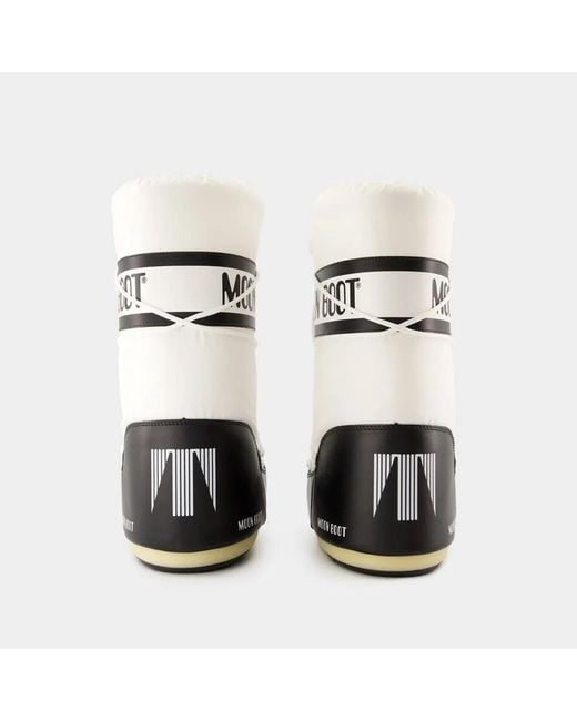 Moon Boot White Icon Snow Boots for men