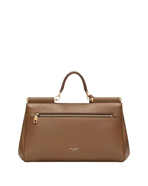 Dolce & Gabbana Brown Dolce & Gabbana Handbag My Sicily