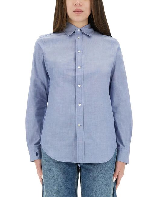 Polo Ralph Lauren Blue Cotton Shirts