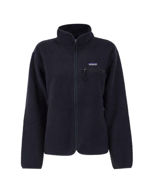 Patagonia Blue Retro Pile Jacket