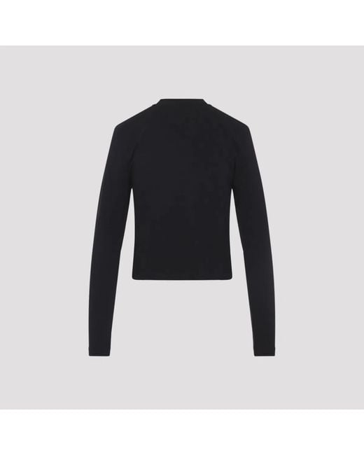 Jacquemus Black Gros Grain Long Sleeve T-Shirt
