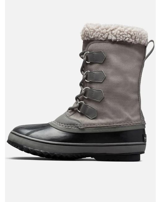Sorel Black 1964 Pac Pac Nylon Boots for men