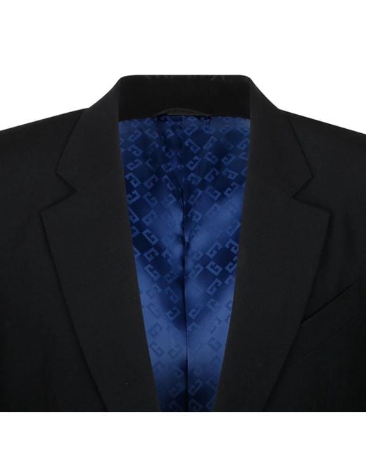 Givenchy Blue Slim Fit Wool Jacket for men