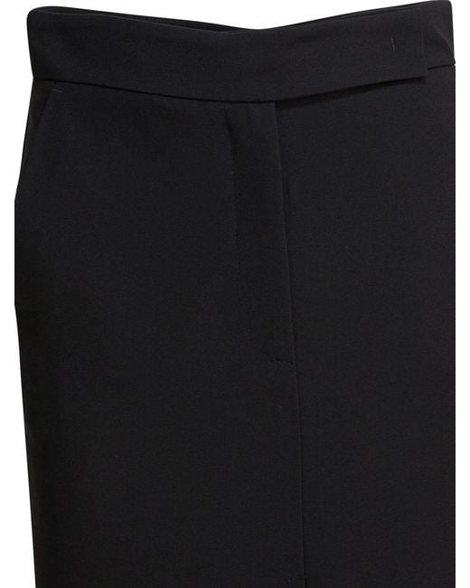 Semler Black Elastane Skirt