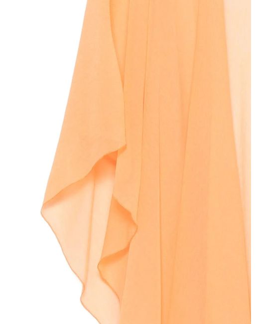 Ermanno Scervino White Silk Scarf