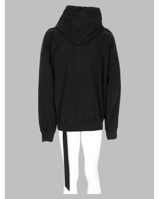 Rick Owens Black 100% Cotton T-Shirt for men