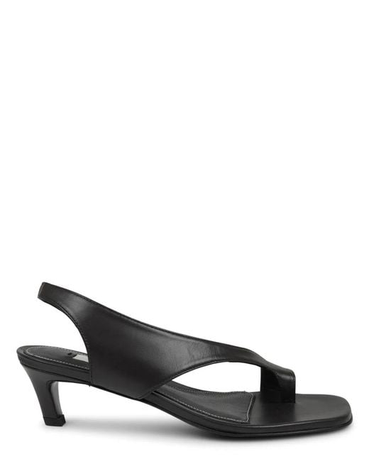 Totême Black Heeled Sandal