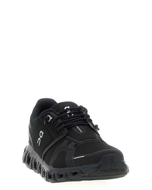 On Shoes Black 'Cloud' Sneakers