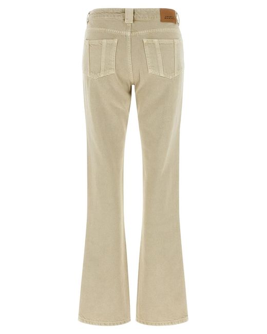 Isabel Marant Natural Jaylis Jeans