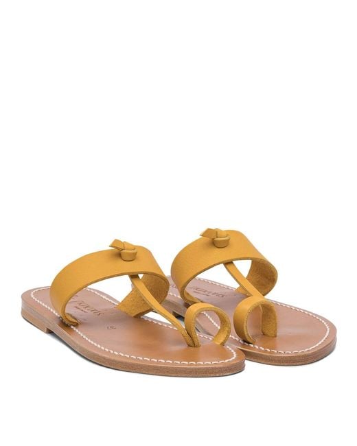 K. Jacques Brown Sandals