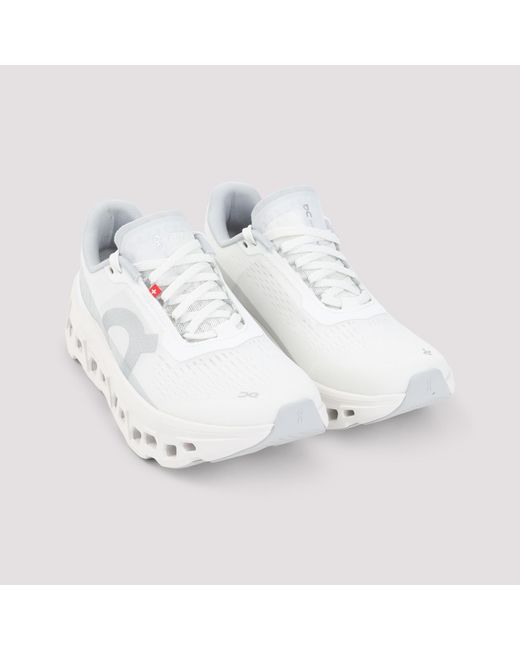 On Shoes White Cloudmster 1 Sneakers Textile Rubber
