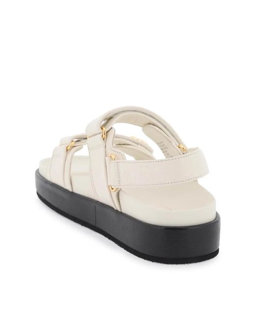 Tory Burch White Kira Sport Sandals