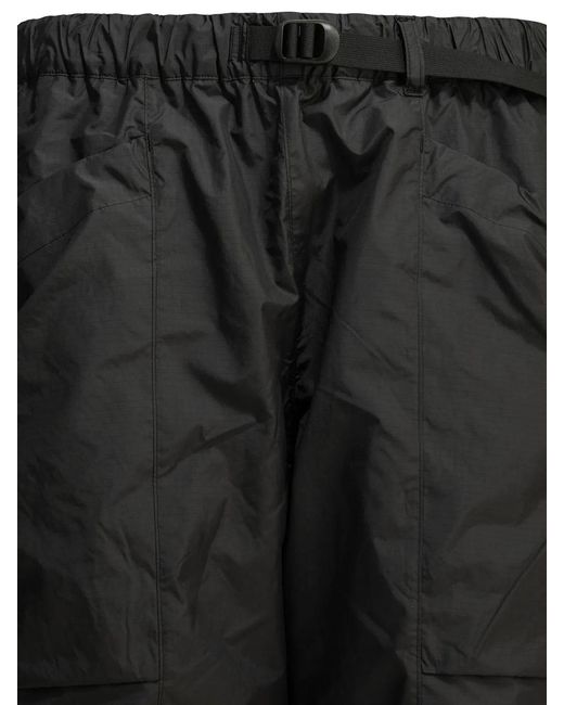 Goldwin Black "Rip-Stop" Technical Shorts for men