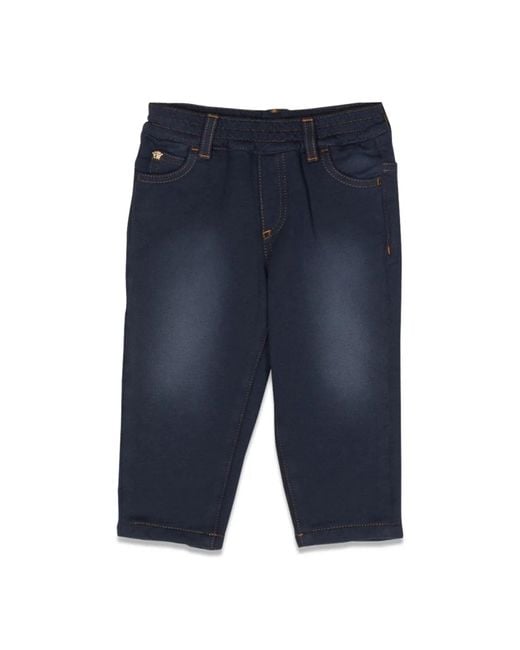 Versace Blue Denim Pants
