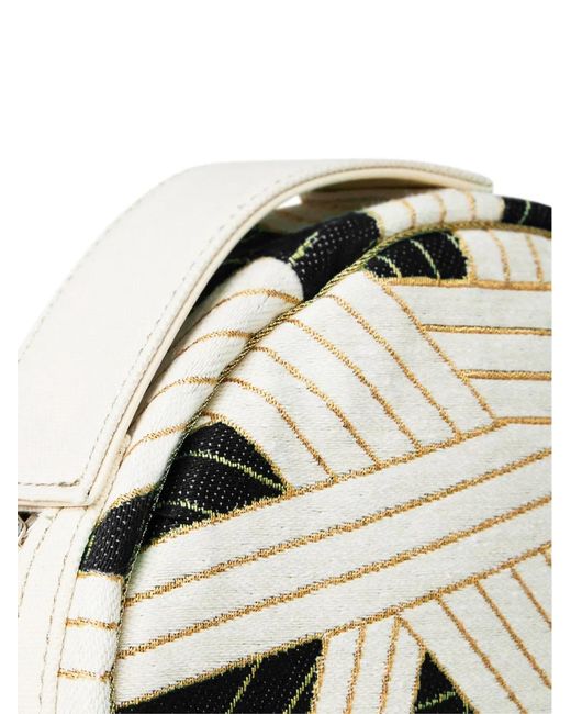Missoni Black Nastri Round Beauty Clutch Bag