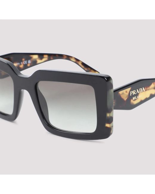 PANGAIA Black Acetate Sunglasses